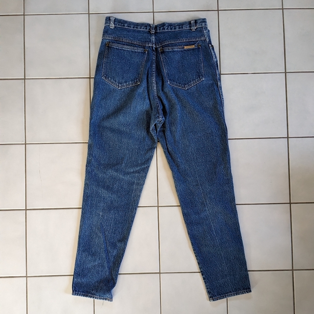 GITANO | Vintage| Regular Fit | Tapered Mom Jeans | Waist 29" | Blue - Picture 2 of 6